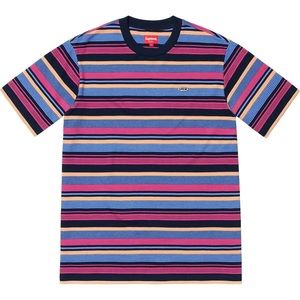 Supreme | Multi-colored stripped t-shirt